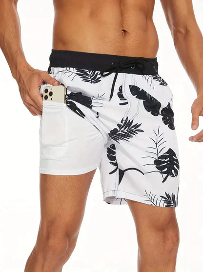 Darryl - Badeshorts - Lässig - Formaler Stil - Ideal für den Sommer für Herren