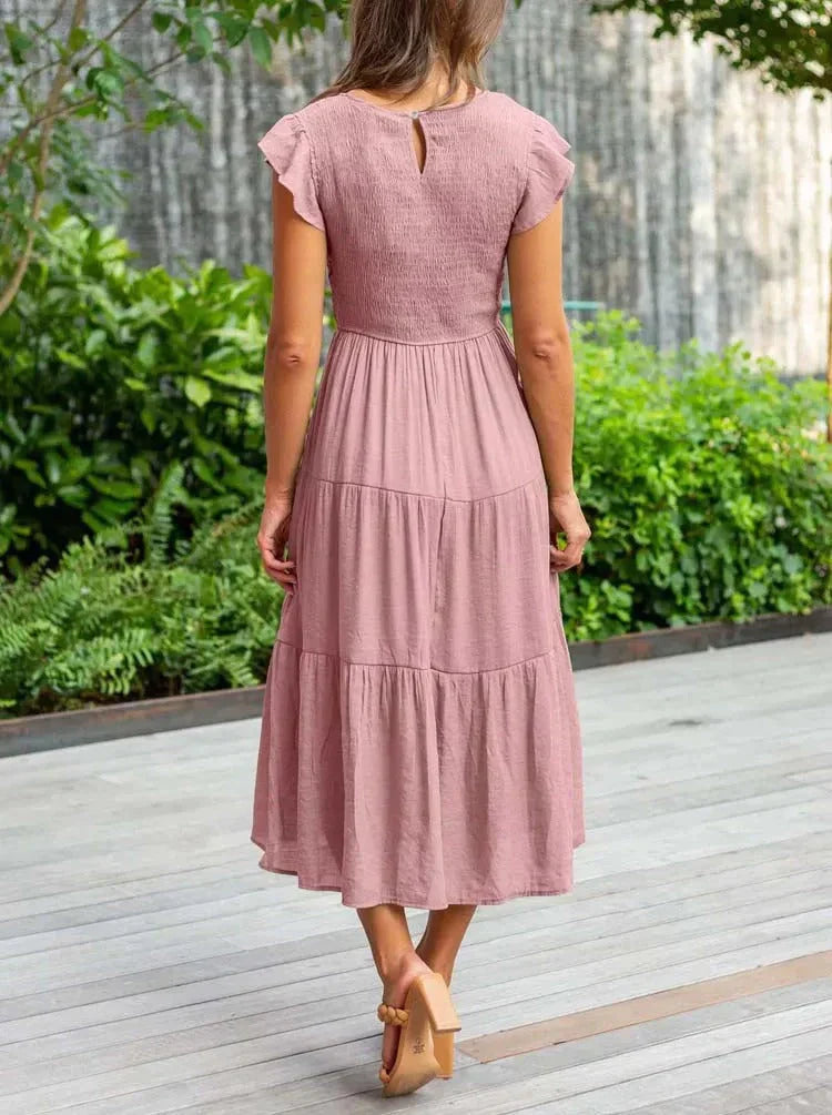 Arlina - Maxikleid - Elegant - Vielseitigs Design - Alltagstauglich für Damen