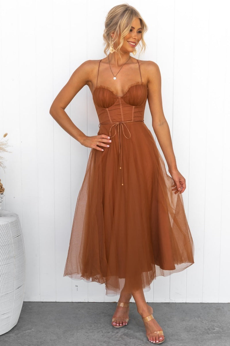 Kallista - Party Abendkleid - Schick/Elegant - Luxuriöses Material - Ideal für Party für Damen