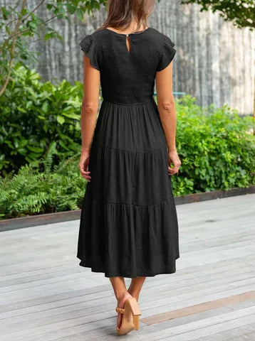 Arlina - Maxikleid - Elegant - Vielseitigs Design - Alltagstauglich für Damen