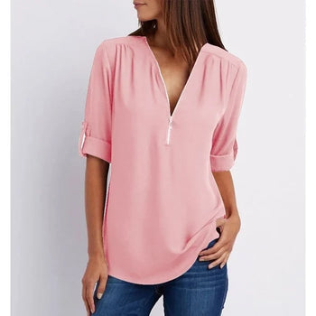 Mireya - Bluse - Elegant - Vielseitigs Design - Ideal für Geschäft für Damen