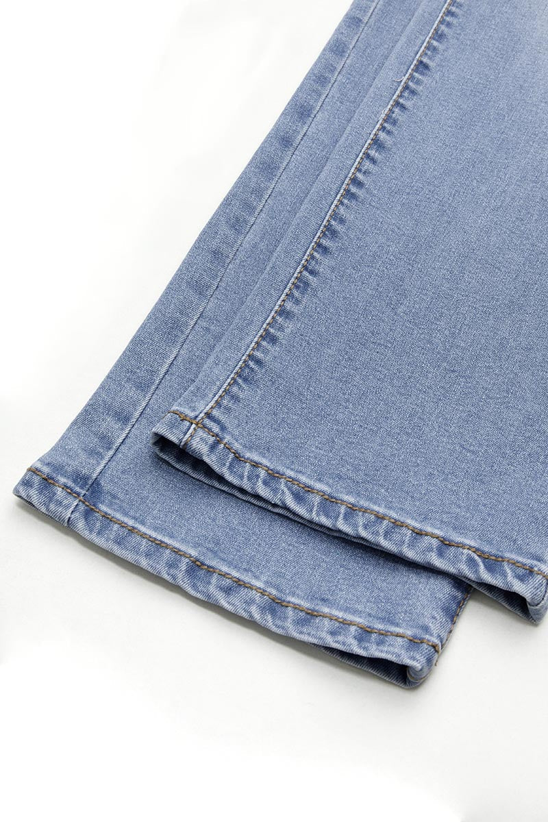 Kalyps - Jeans - Klassiker - Hellblau Denim, Vielseitigs Design - Alltagstauglich für Damen