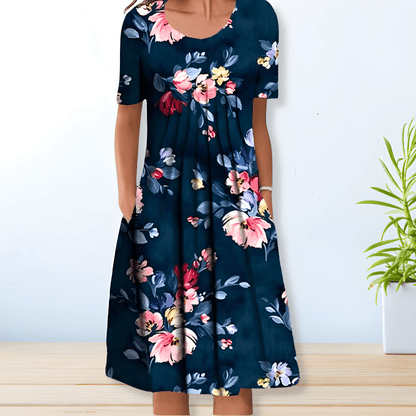 Wilna - Blumenkleid - Schick - Formaler Stil - Ideal für den Sommer für Damen