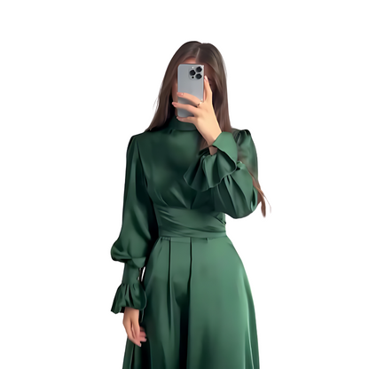 Haysen - Kleid - Elegant - Luxuriöses Material - Formelli Anläss für Damen