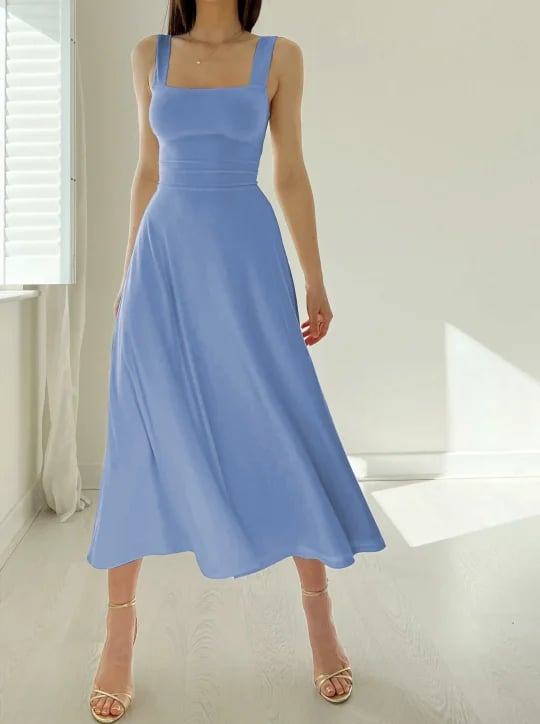 Novia - Bequemes Bambus-Midikleid für Damen