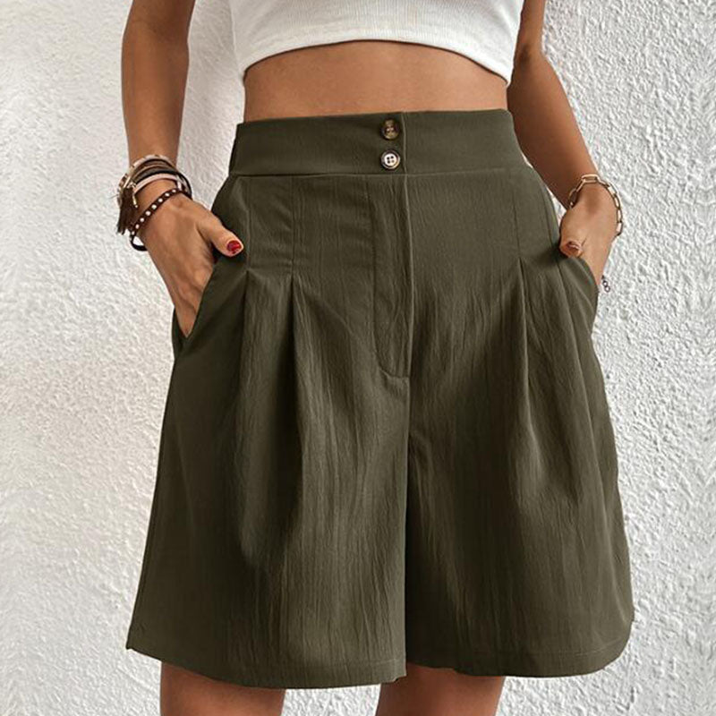 Lorithan - Shorts - Elegant - Formaler Stil - Für jeden Tag geeignet für Damen