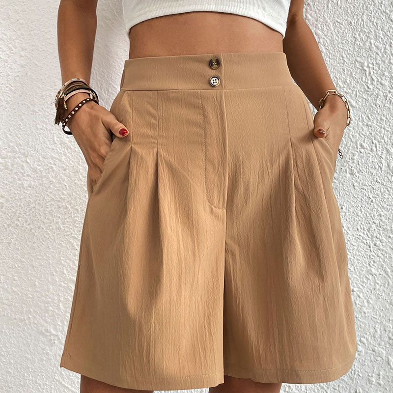 Lorithan - Shorts - Elegant - Formaler Stil - Für jeden Tag geeignet für Damen