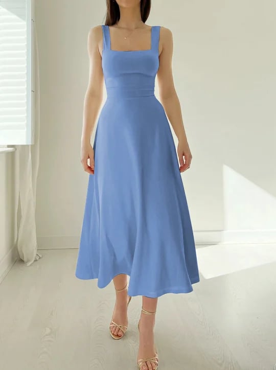 Novia - Bequemes Bambus-Midikleid für Damen