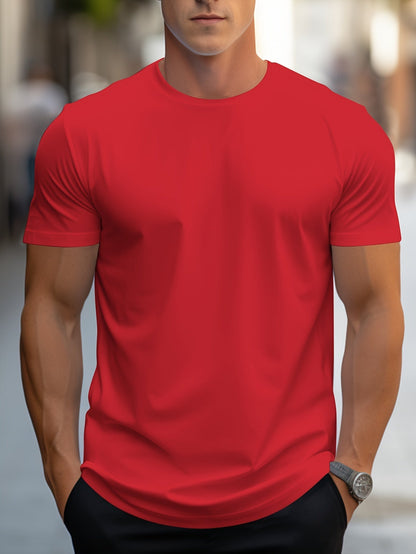 Rich - Modisches, schmal geschnittenes Sommer-T-Shirt für Herren