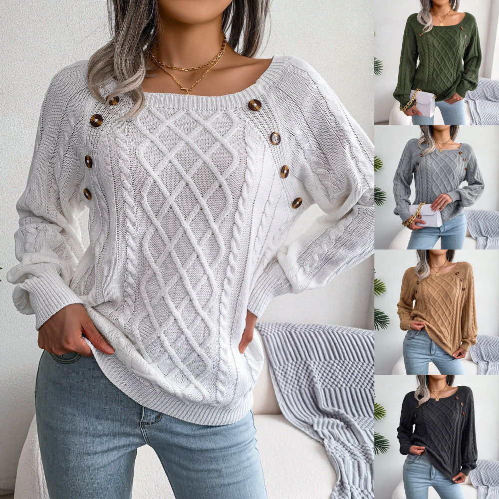 Quinby - Strickpullover - Elegant - Atmigs Material - Ideal für Herbscht für Damen