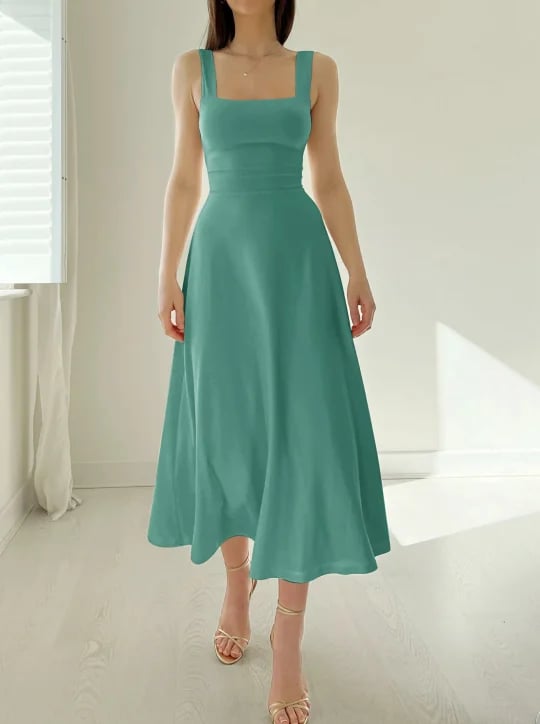 Novia - Bequemes Bambus-Midikleid für Damen