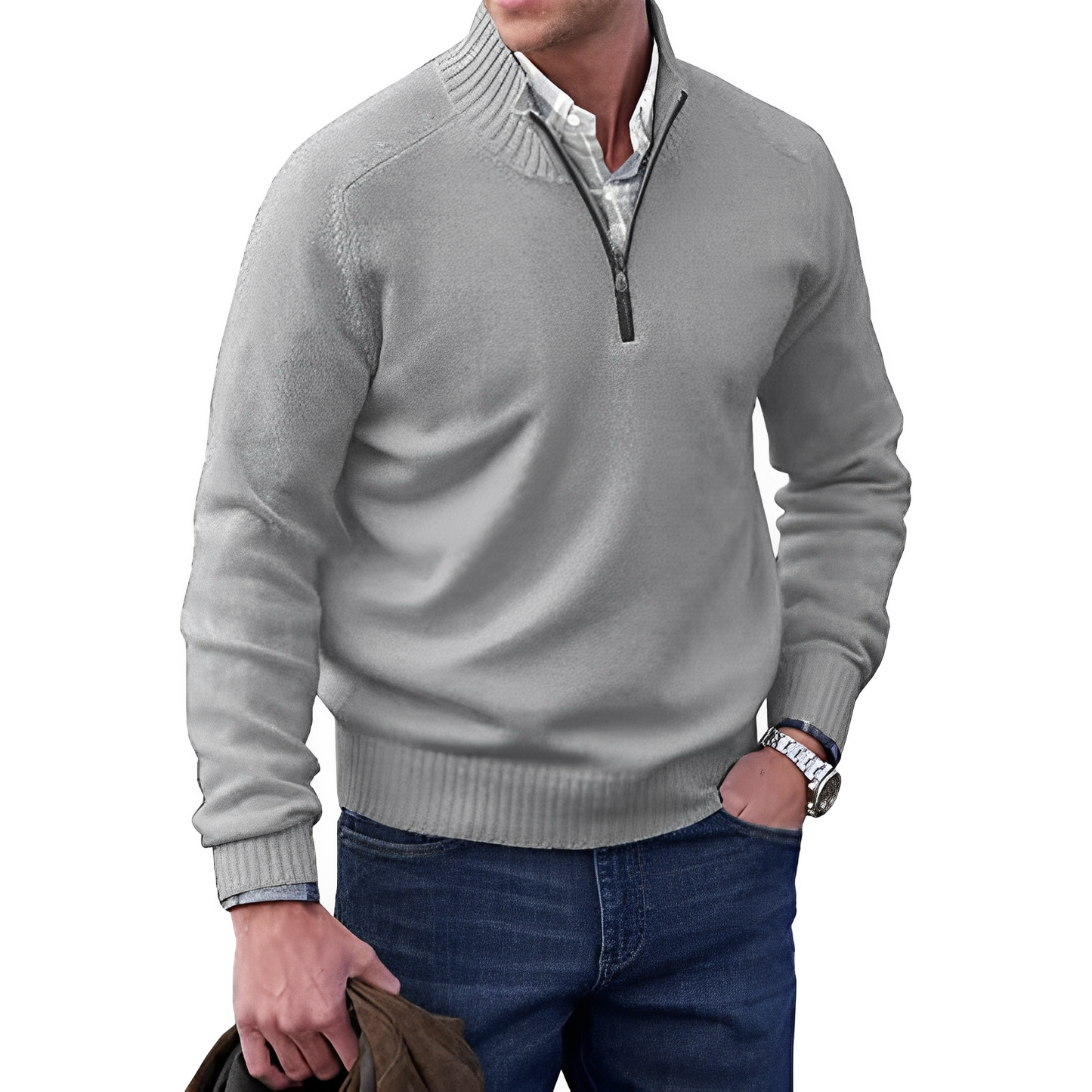 Darnell - Pullover - Schick/Elegant - Luxuriöses Material - Alltagstauglich für Herren