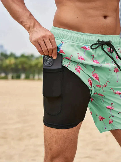 Darryl - Badeshorts - Lässig - Formaler Stil - Ideal für den Sommer für Herren