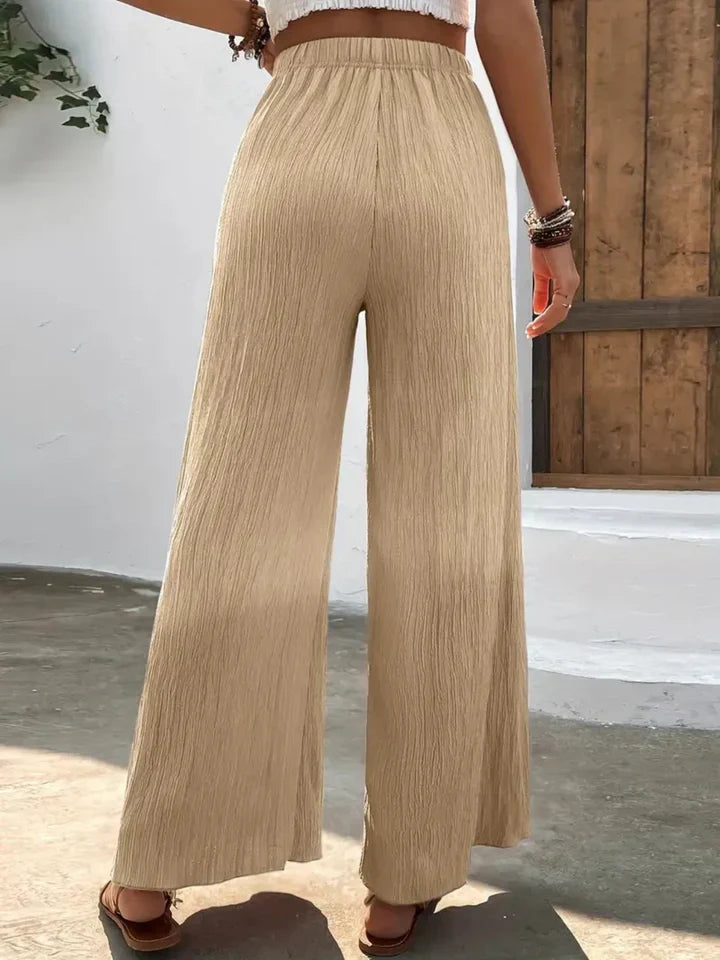 Casual High Waist Wide Leg Pants | Perfekt für Alltag und Freizeit für Damen