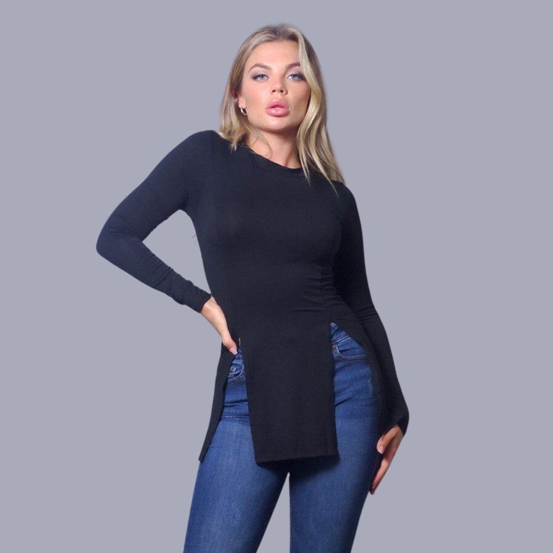 Marissa - Bluse - Schick - Blau / Vielseitigs Design - Formelli Anläss für Damen