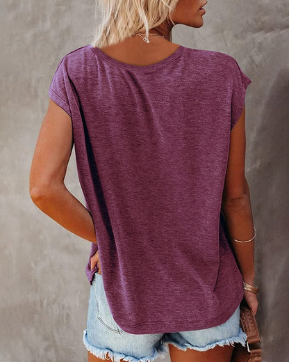 Ceres - Ärmelloses Tank-Top mit V-Ausschnitt für Damen