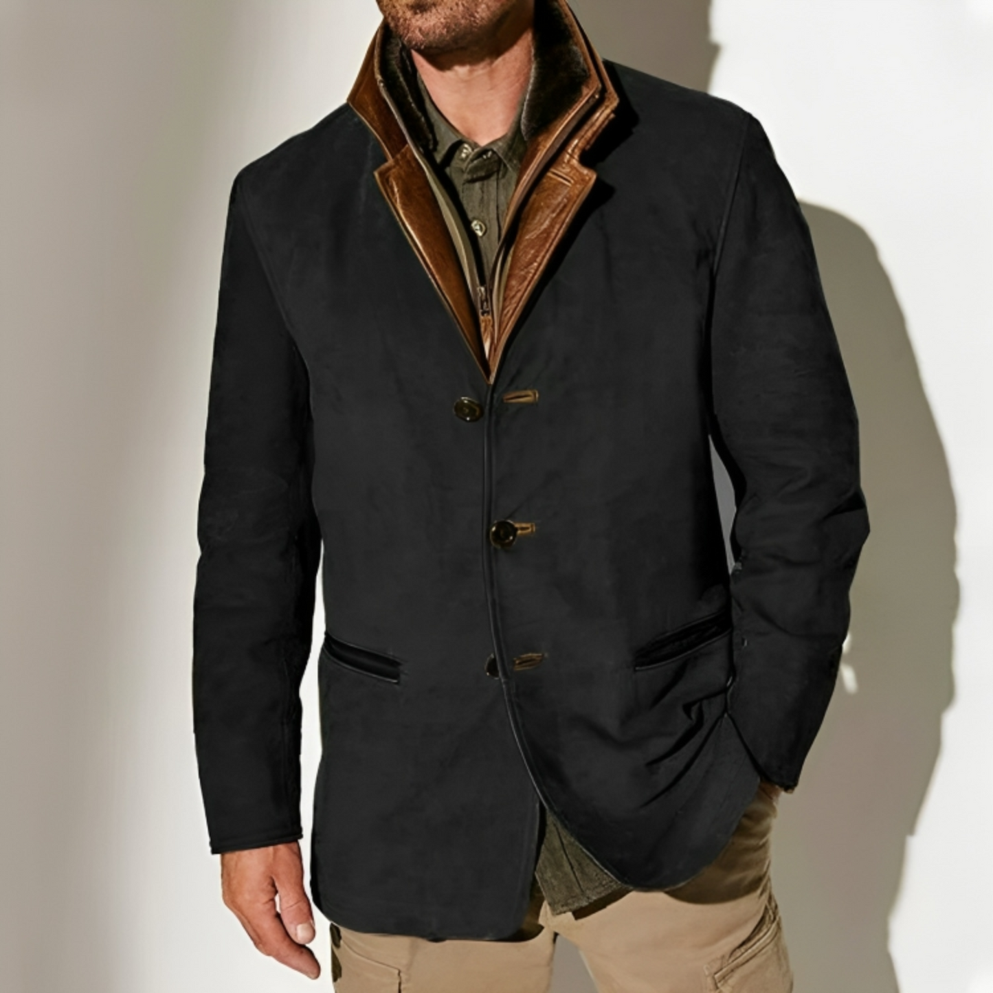 Ronnie - Jacke - Elegant - Trendy - Ideal für Herbst / Winter für Herren