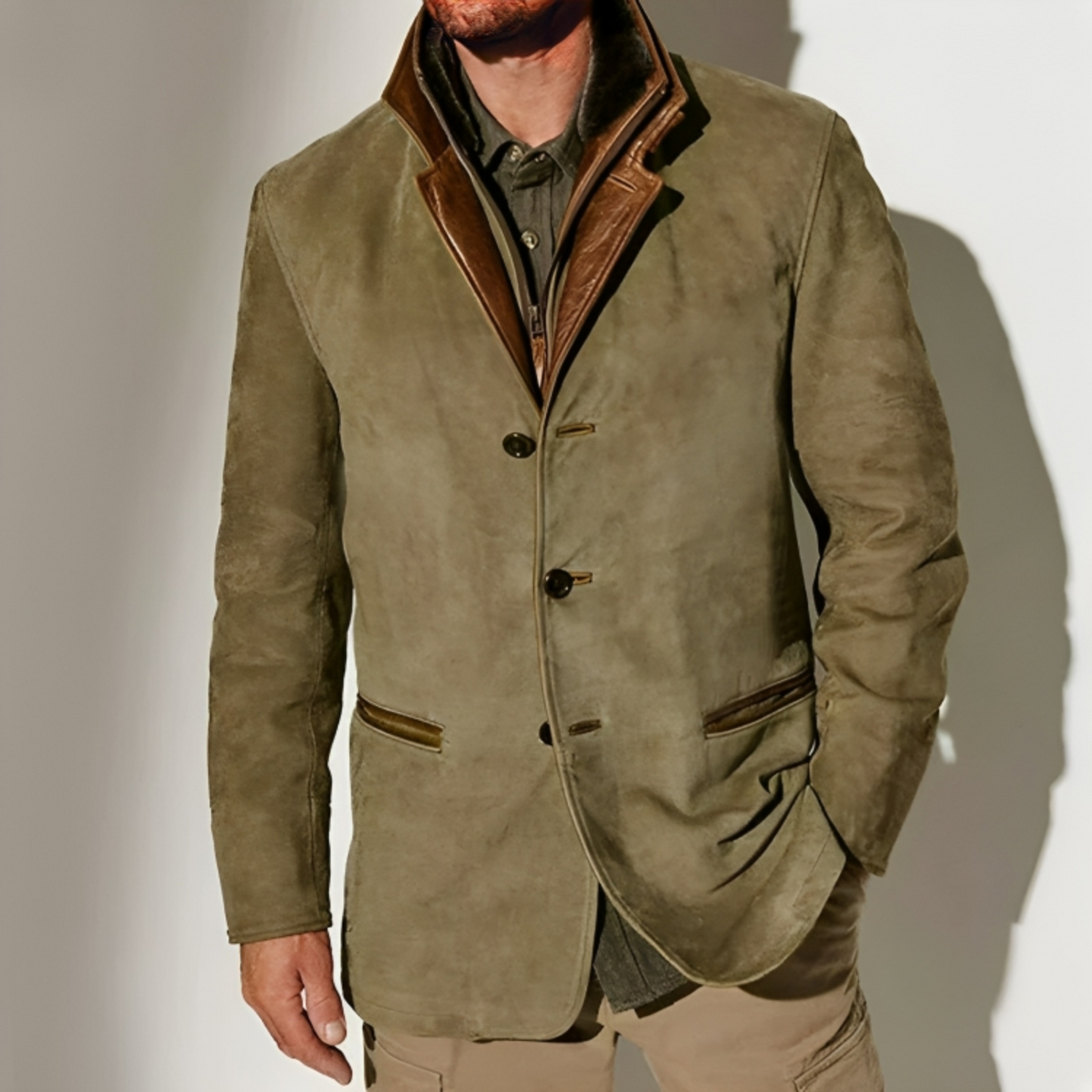 Ronnie - Jacke - Elegant - Trendy - Ideal für Herbst / Winter für Herren