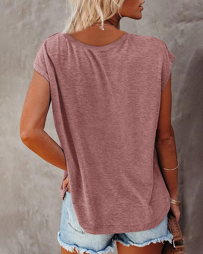 Ceres - Ärmelloses Tank-Top mit V-Ausschnitt für Damen