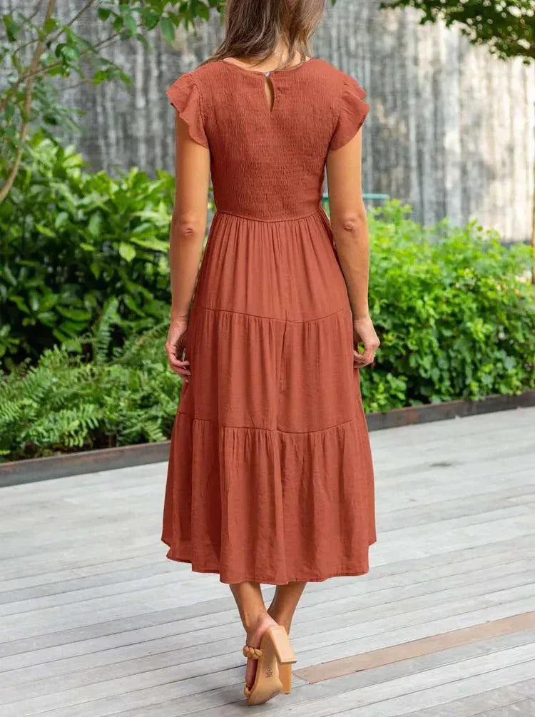 Arlina - Maxikleid - Elegant - Vielseitigs Design - Alltagstauglich für Damen