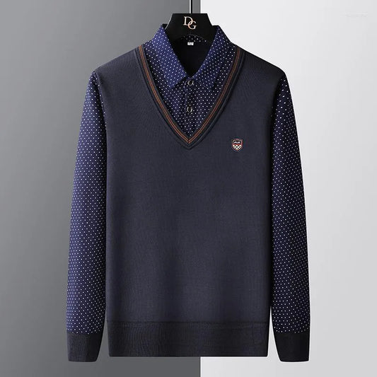 Rickard - Polopullover - Klassiker - Luxuriöses Material - Ideal für Herbscht für Herren