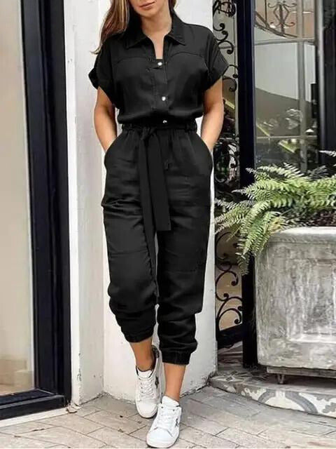 Miah - Jumpsuit - Lässig - Vielseitigs Design - Alltagstauglich für Damen