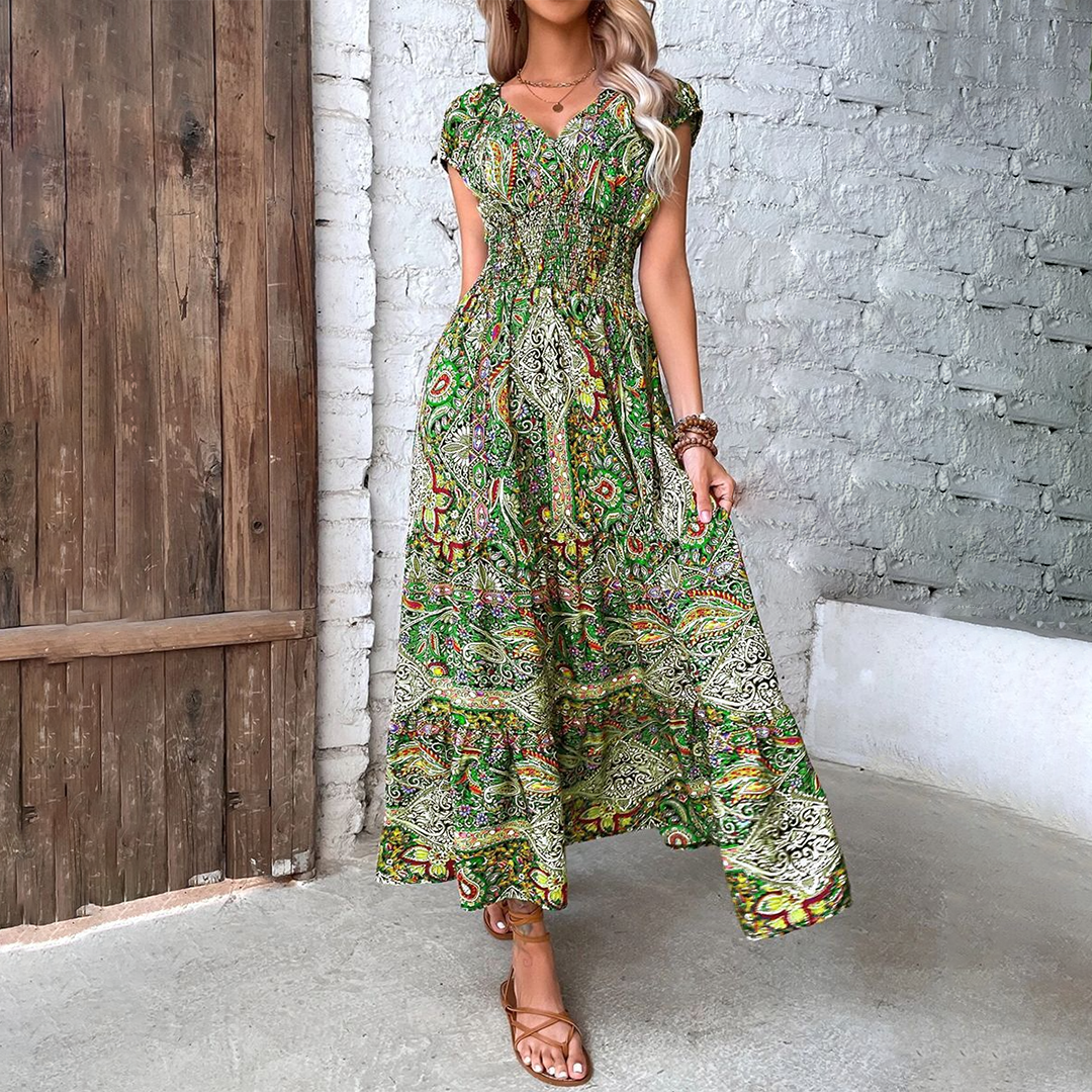 Kimberly - Freizeitkleid - Boho - Saisonale Kollektion / Vielseitigs Design - Alltagstauglich für Damen