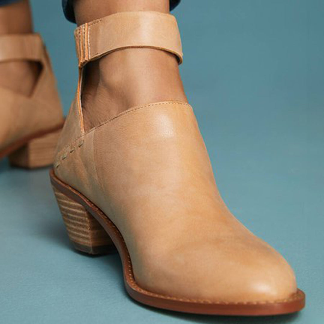 Janessa - Schuhe für Damen - Elegante - Luxe Materialen - Ideal für den Winter