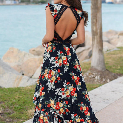 Klara - Kleid - Geblümt - Florales - Muster - Frühling/Sommer für Damen