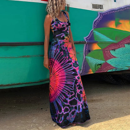 Madeline - Tie-Dye Sommerkleid für Damen