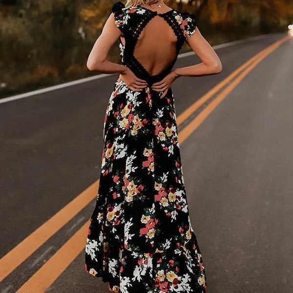 Klara - Kleid - Geblümt - Florales - Muster - Frühling/Sommer für Damen