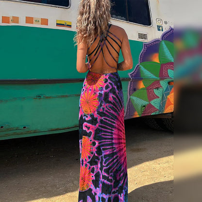 Madeline - Tie-Dye Sommerkleid für Damen