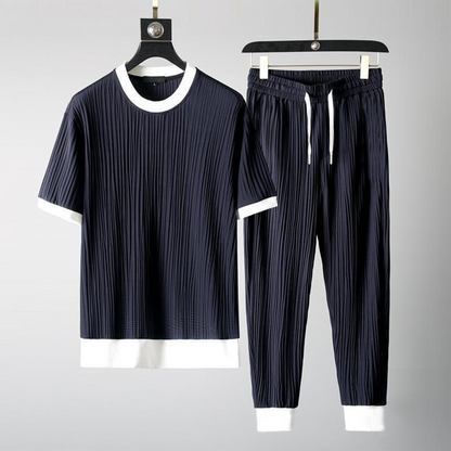 Darius - Hemd und Hose Set - Lässig - Vielseitigs Design - Ideal für Summer für Herren