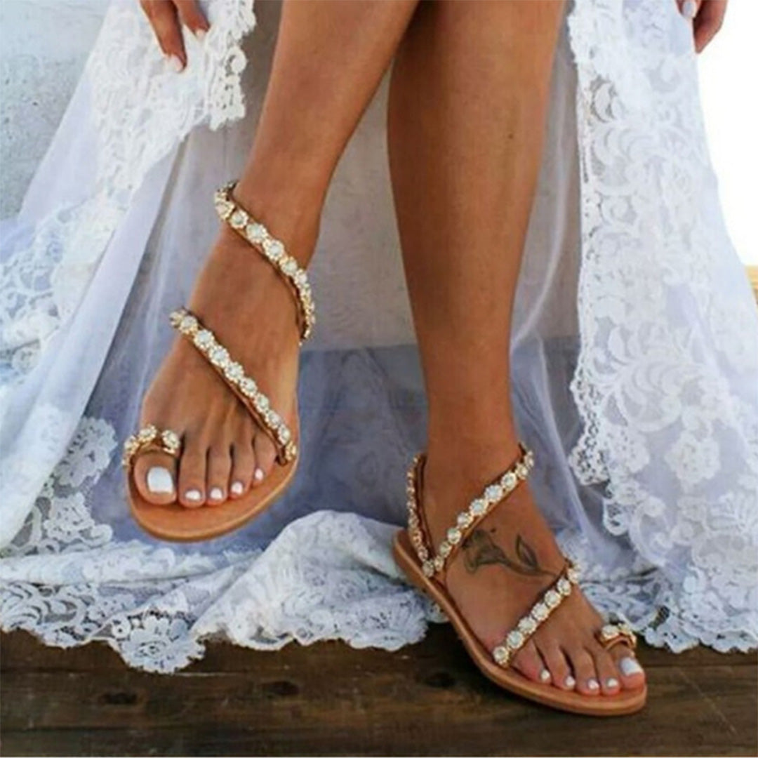 Lilliana - Sandalen - Boho - Luxuriöses Material - Ideal für Summer für Damen