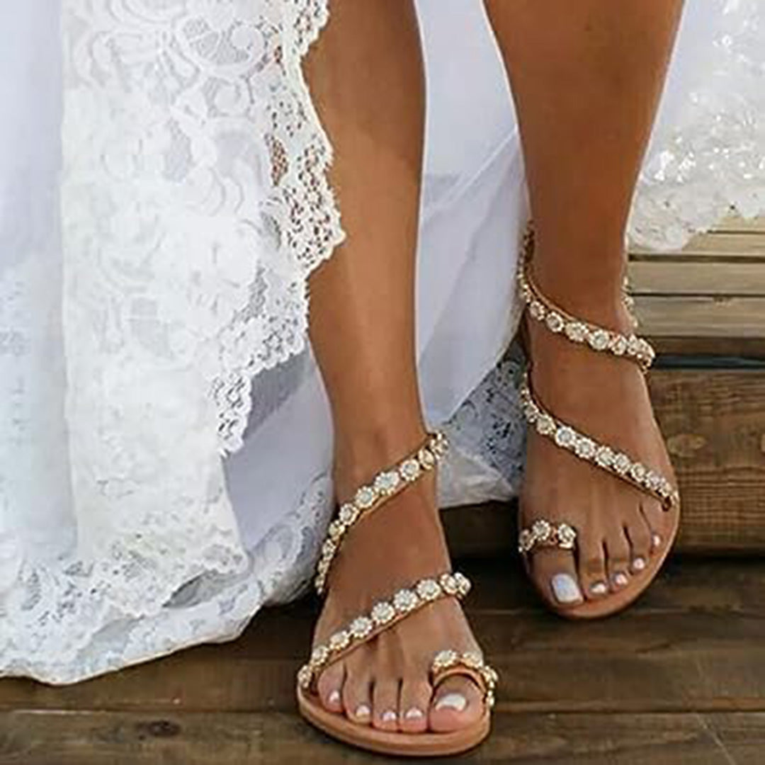 Lilliana - Sandalen - Boho - Luxuriöses Material - Ideal für Summer für Damen