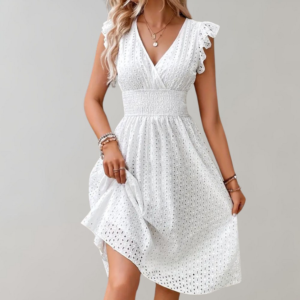 Amelia -  Kurzes Kleid - Lässig - Formaler Stil - Ideal für den Sommer für Damen