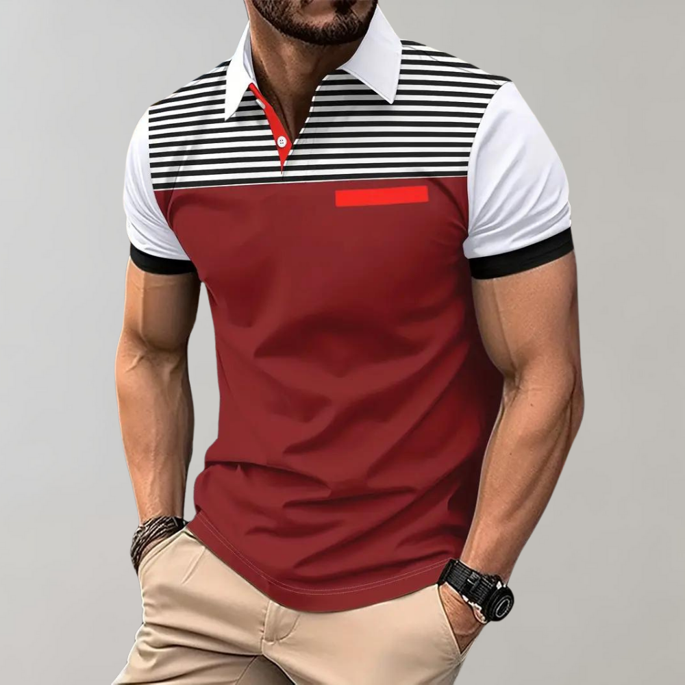 Miguel - Poloshirt - Lässig - Vielseitigs Design - Alltagstauglich für Herren