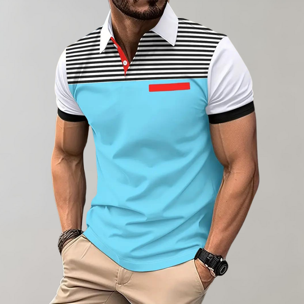 Miguel - Poloshirt - Lässig - Vielseitigs Design - Alltagstauglich für Herren