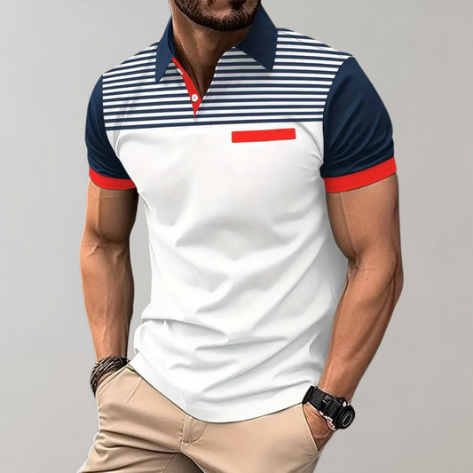 Miguel - Poloshirt - Lässig - Vielseitigs Design - Alltagstauglich für Herren