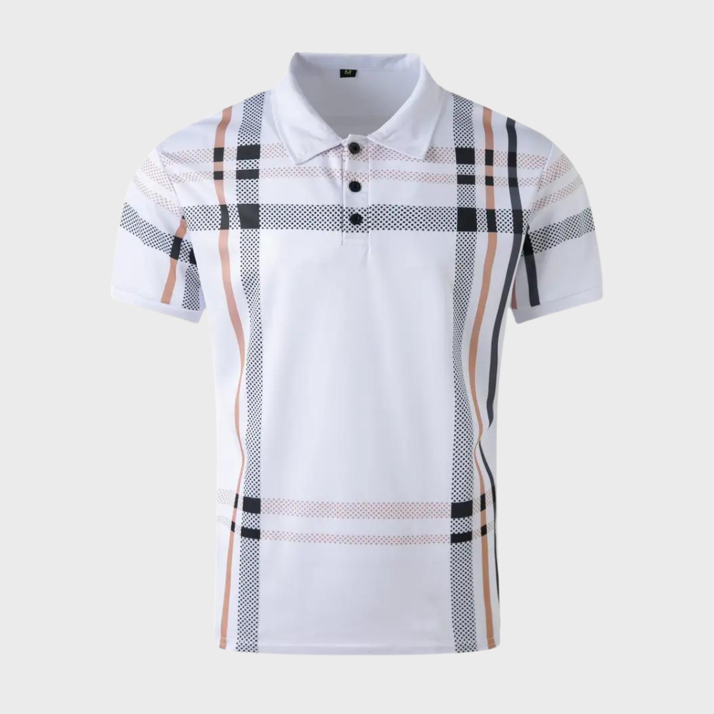 Marcelo - Poloshirt - Klassiker - Kariert Saisonale Kollektion - Alltagstauglich für Herren