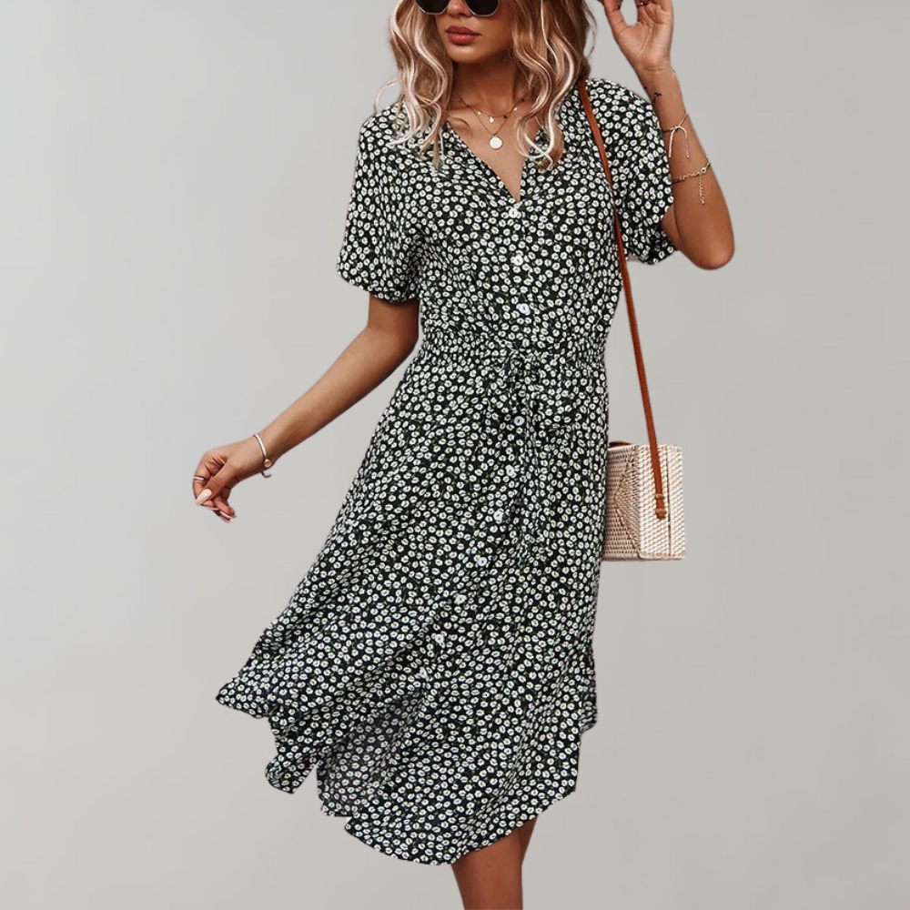 Nine - Sommer-Midi-Dress für Damen