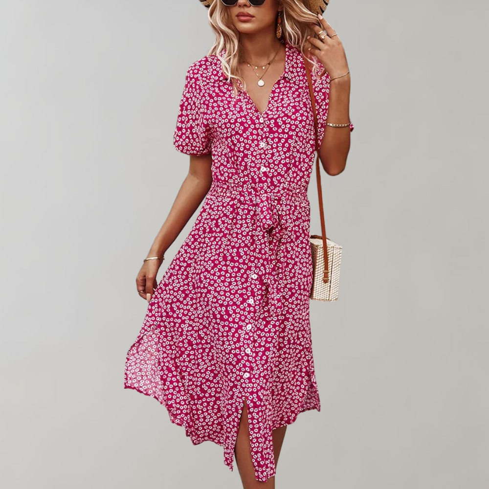 Nine - Sommer-Midi-Dress für Damen