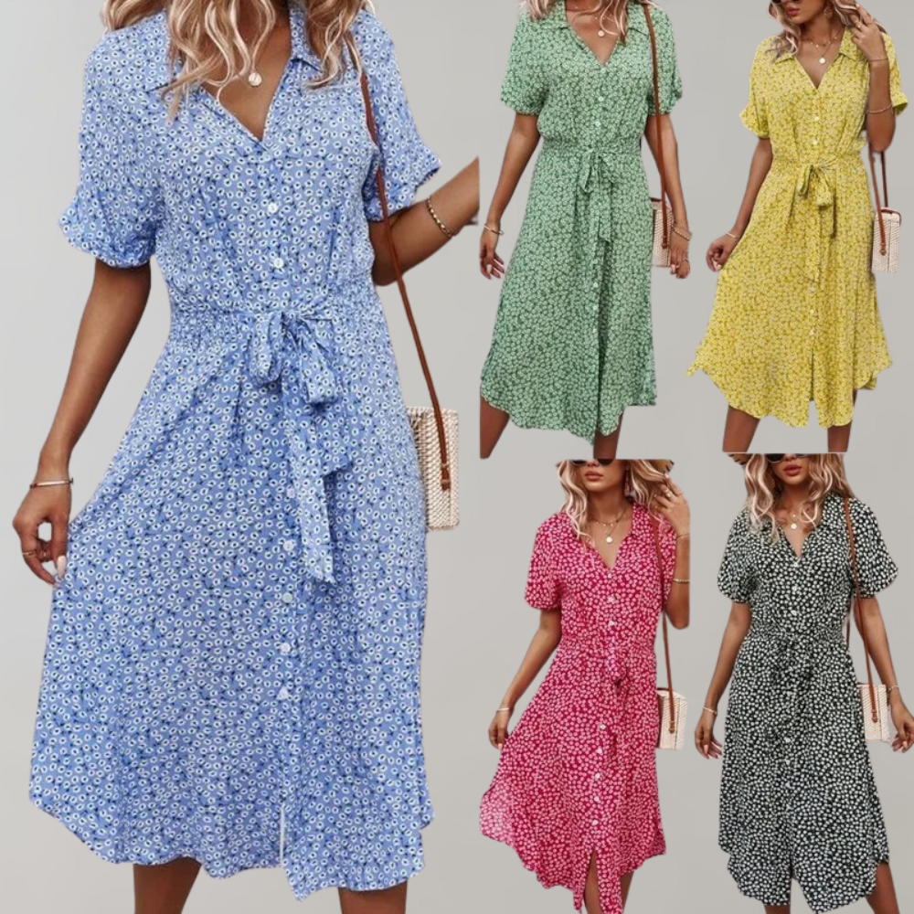 Nine - Sommer-Midi-Dress für Damen