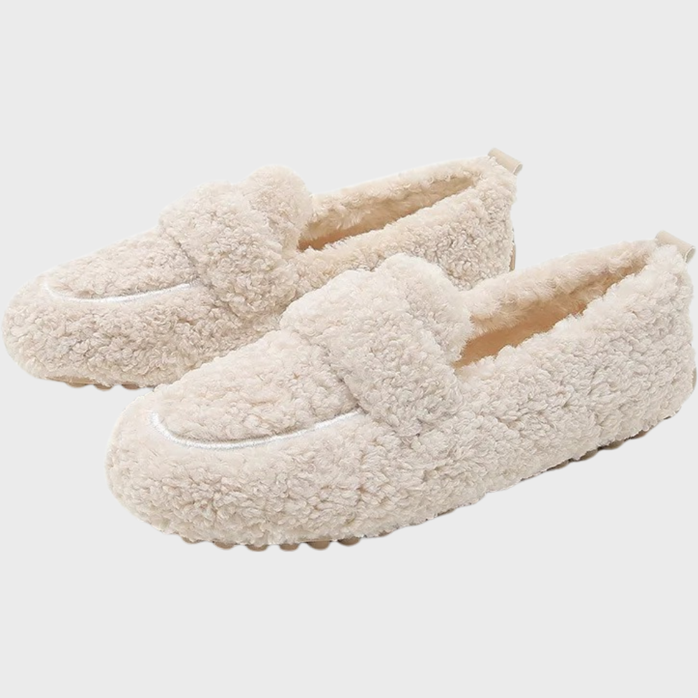 Elyn - Weicher Plüsch-Slipper für Damen