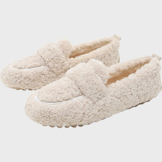 Elyn - Weicher Plüsch-Slipper für Damen