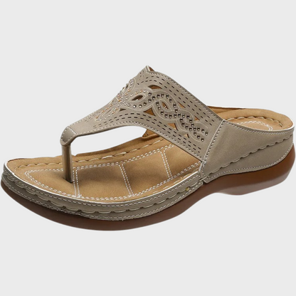 Mia - Sandalen - Lässig - Hochwertiges PU Material / Vielseitiges Design - Ideal für den Sommer für Damen