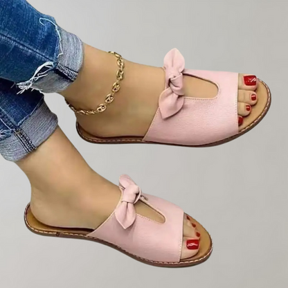 Monika - Lässig Flats - Schick - Rosa Moderne Stil - Alltagstauglich für Damen