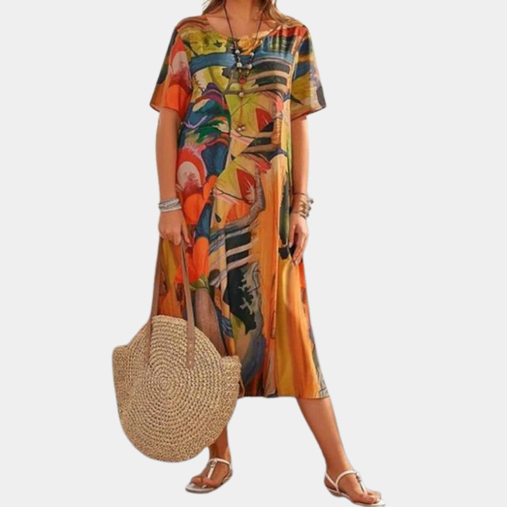 Ellen - Kleid - Lässig - Moderner Stil - Ideal für Frühling/Sommer für Damen