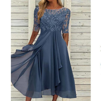 Callidora - Kleid - Schick - Vielseitigs Design - Ideal für Frühlingszyt für Damen