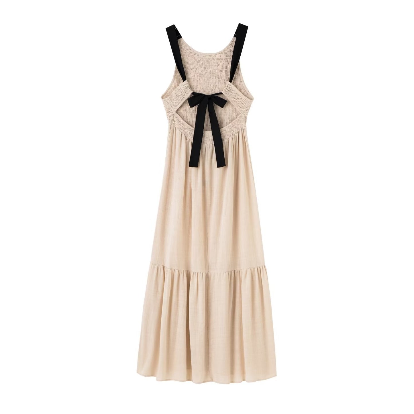 Mythalor - Freizeitkleid - Lässig - Beige Handgmacht Formaler Stil-Saisonale Kollektion - Ideal für Summer für Damen